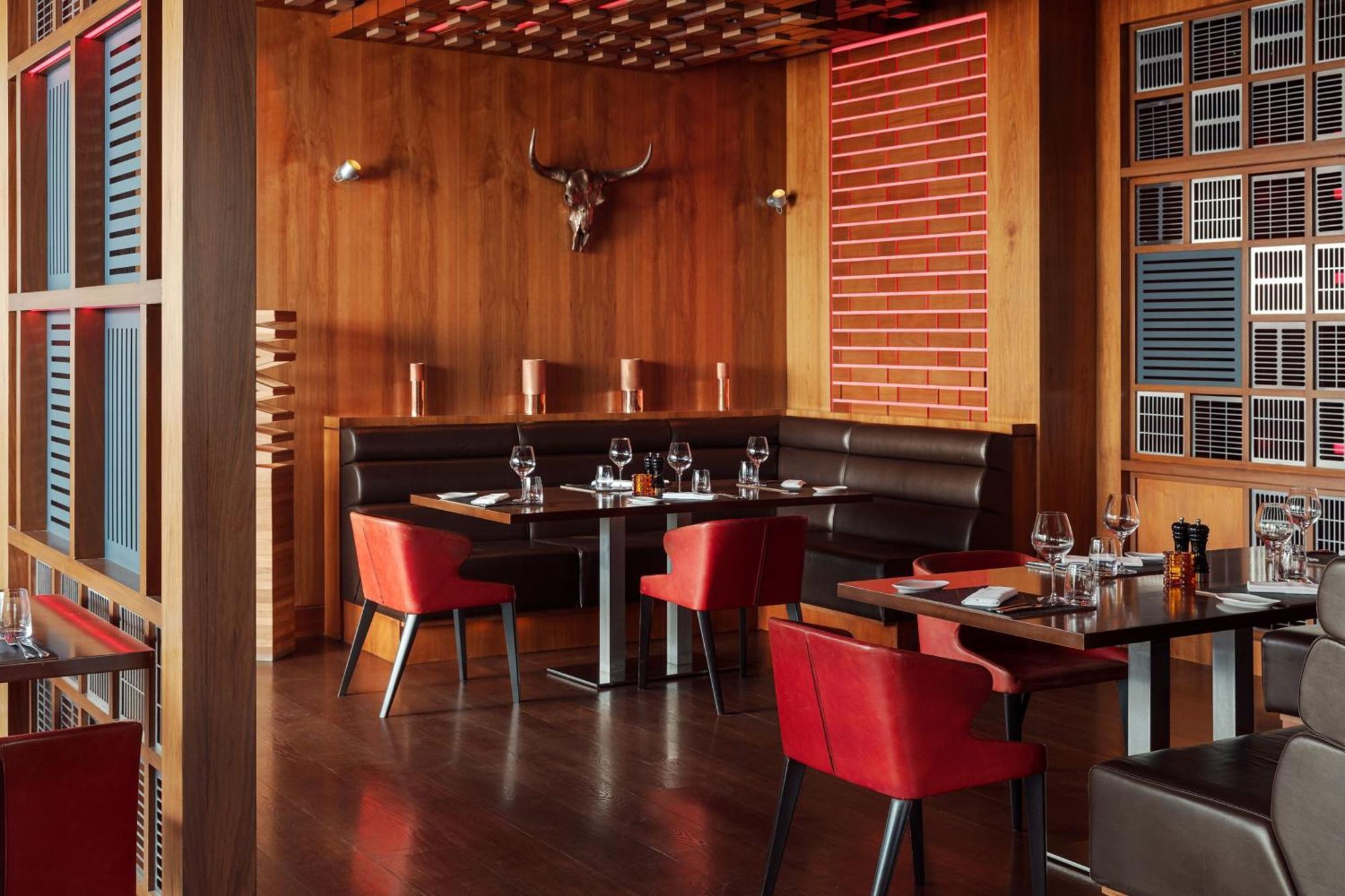 Jw Marriott Absheron Baku Hotel Екстериор снимка Interior of a restaurant
