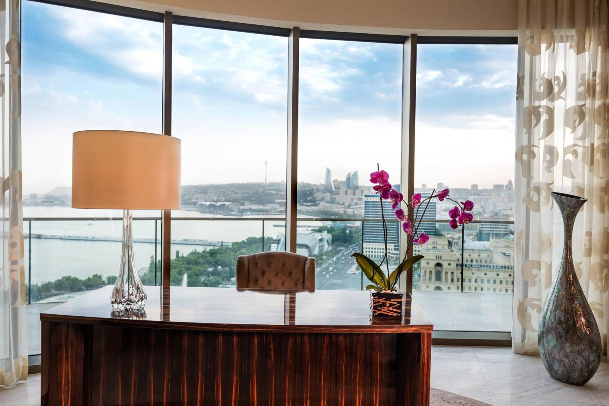 Jw Marriott Absheron Baku Hotel Екстериор снимка View from a suite