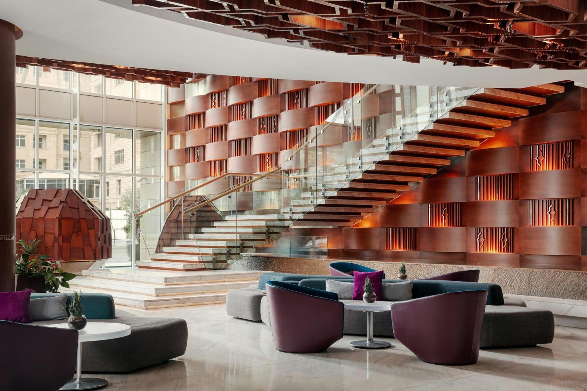 Jw Marriott Absheron Baku Hotel Екстериор снимка The lobby of the hotel